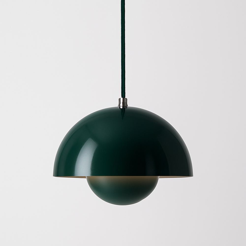 ArcoLux Half-Circle Modern Chandelier – Colorful Scandinavian Light