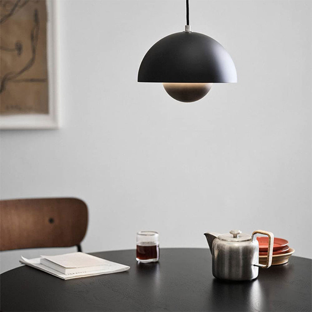 ArcoLux Half-Circle Modern Chandelier – Colorful Scandinavian Light