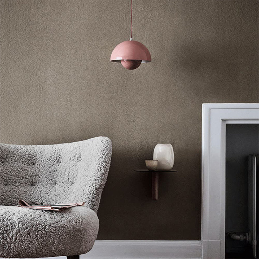 ArcoLux Half-Circle Modern Chandelier – Colorful Scandinavian Light