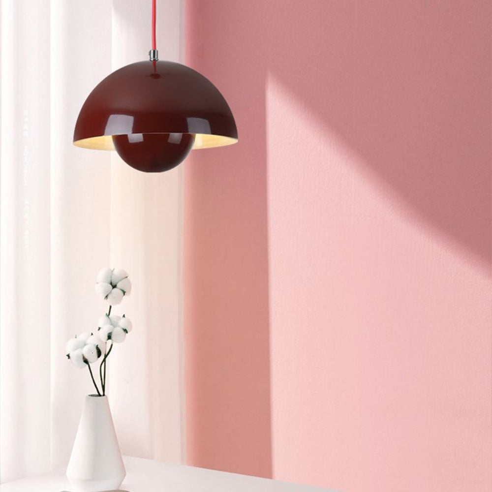 ArcoLux Half-Circle Modern Chandelier – Colorful Scandinavian Light