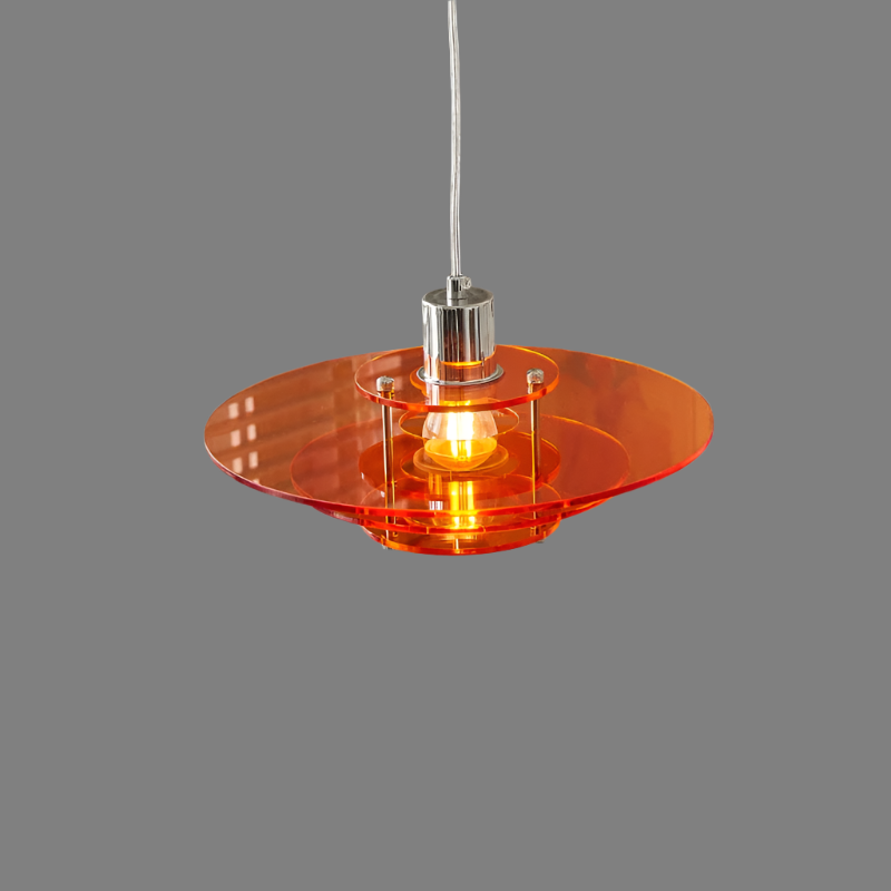 Modern UFO Shaped Pendant Light – Unique Vintage Illumination