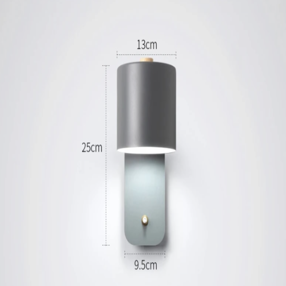 Luminao Modern LED Wall Lamp with Switch – Indoor Home Décor Light