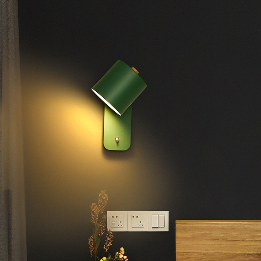 Luminao Modern LED Wall Lamp with Switch – Indoor Home Décor Light