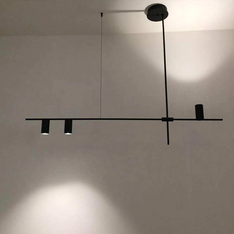 Modern Minimalist Long Linear Pendant Light – Elegant Illumination for Stylish Interiors