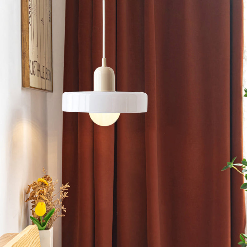 Aurelia Adjustable Glass Chandelier – Bauhaus-Inspired Pendant Light