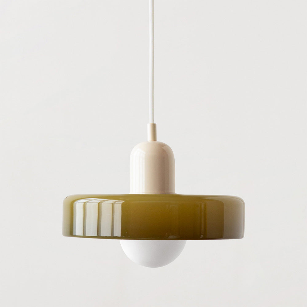 Aurelia Adjustable Glass Chandelier – Bauhaus-Inspired Pendant Light