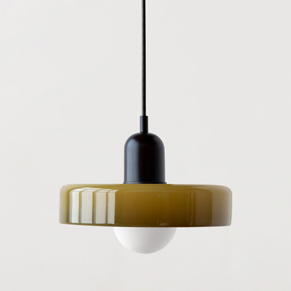 Aurelia Adjustable Glass Chandelier – Bauhaus-Inspired Pendant Light
