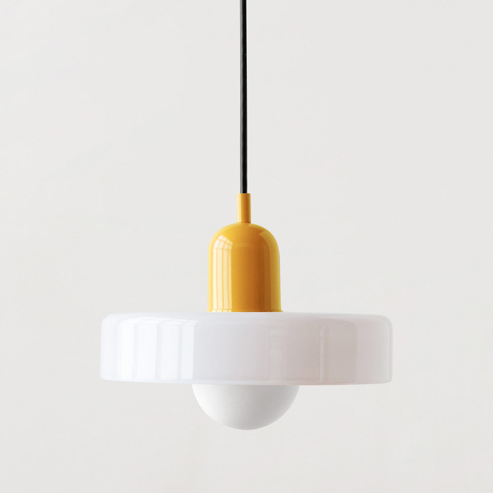 Aurelia Adjustable Glass Chandelier – Bauhaus-Inspired Pendant Light