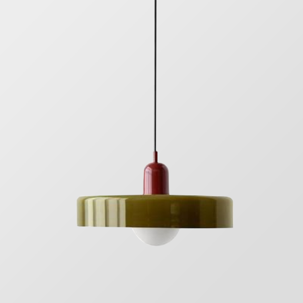 Aurelia Adjustable Glass Chandelier – Bauhaus-Inspired Pendant Light