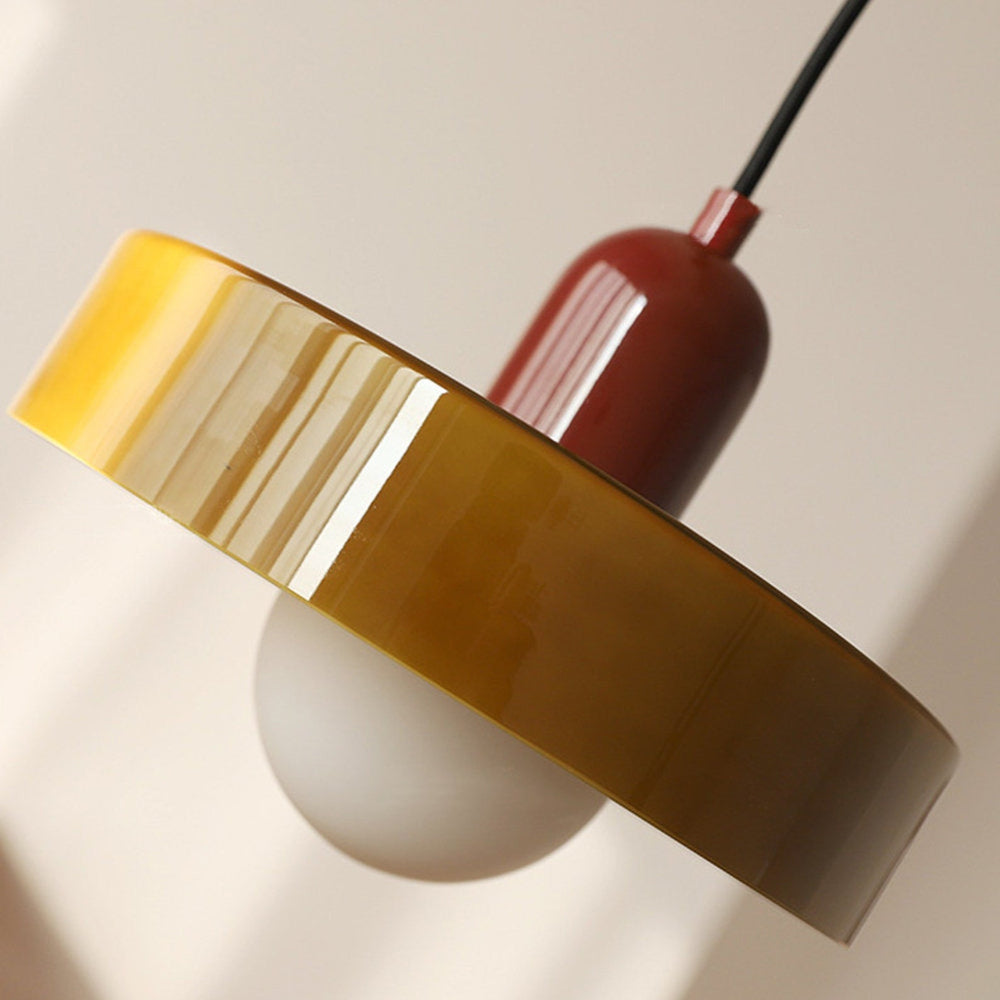 Aurelia Adjustable Glass Chandelier – Bauhaus-Inspired Pendant Light