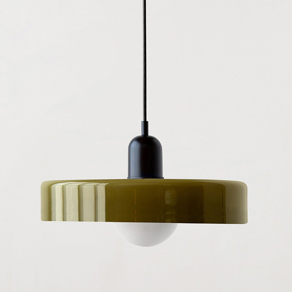 Aurelia Adjustable Glass Chandelier – Bauhaus-Inspired Pendant Light