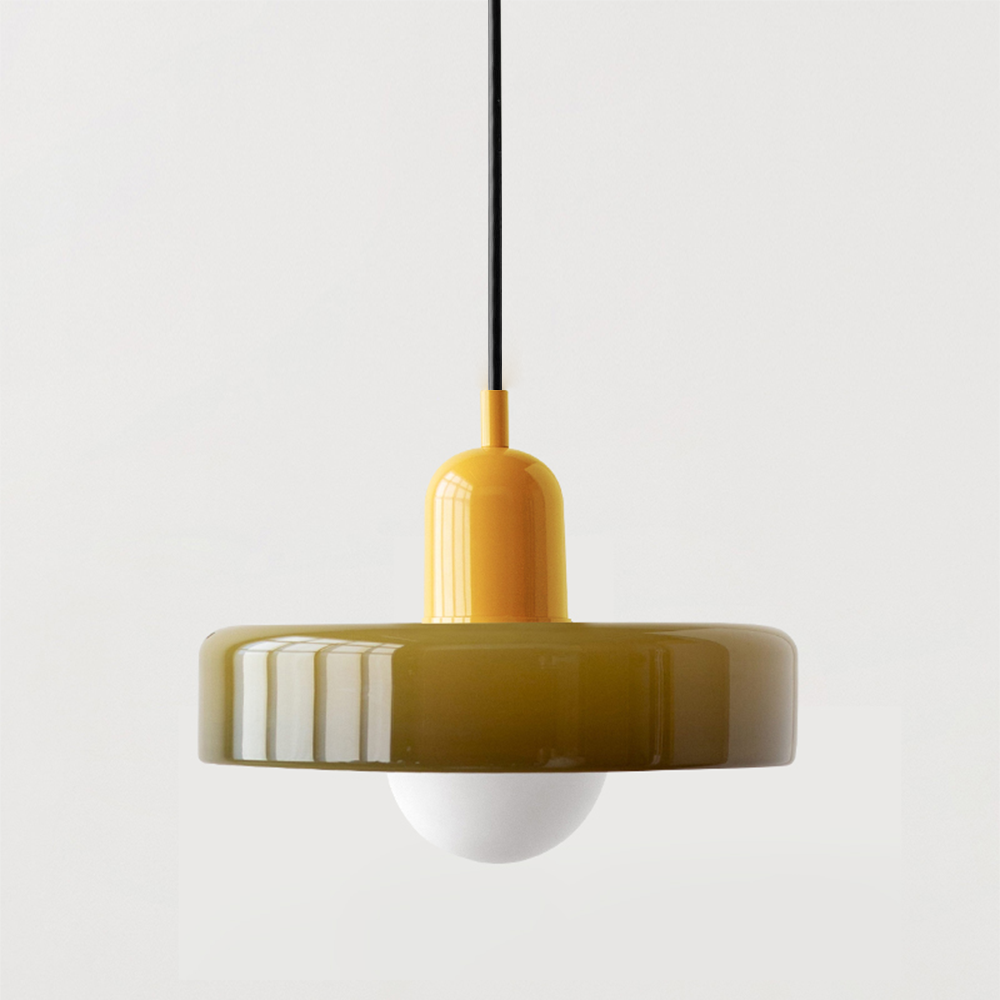 Aurelia Adjustable Glass Chandelier – Bauhaus-Inspired Pendant Light