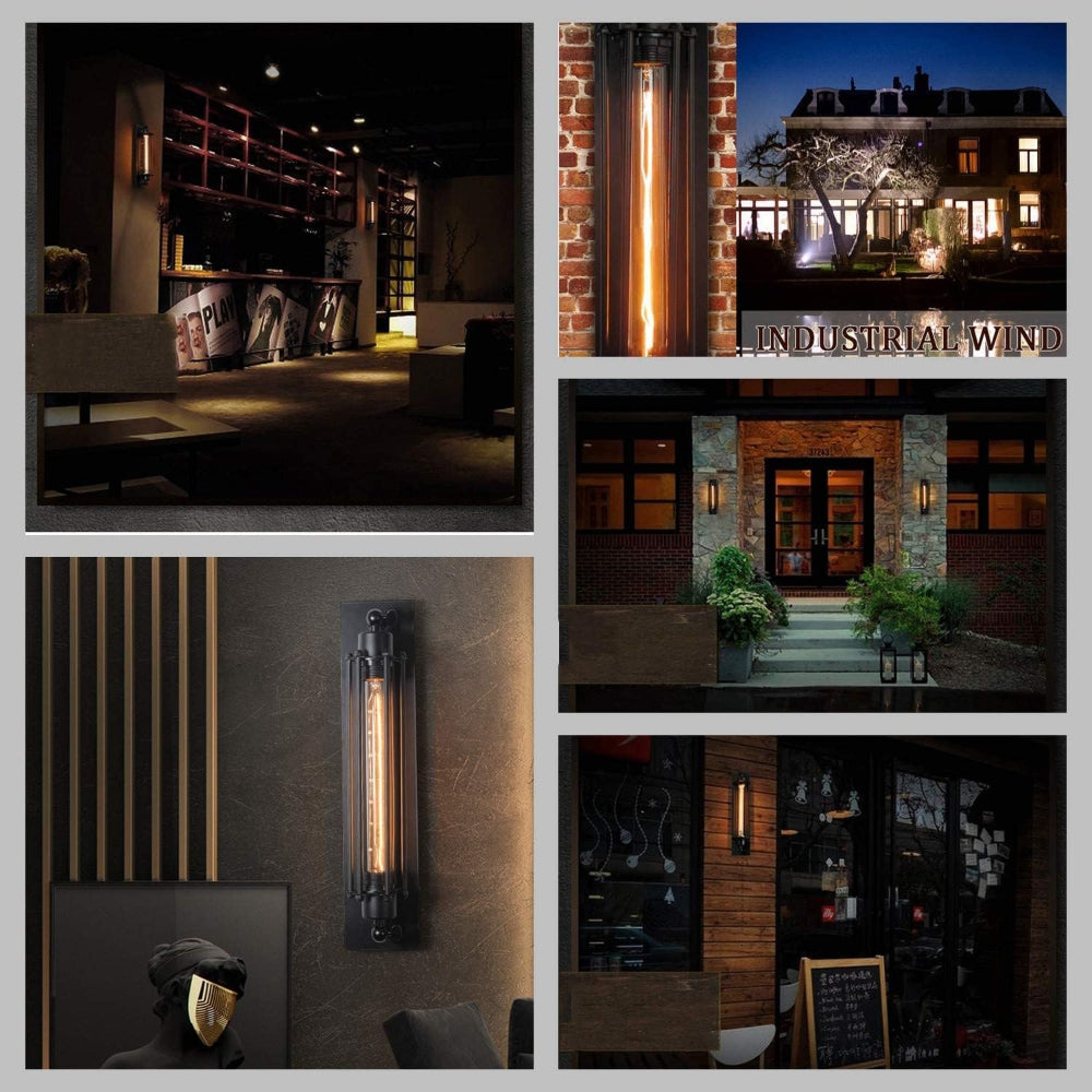 Vintage Wall Mounted LED Lamp – Timeless Design with Elegant Touch