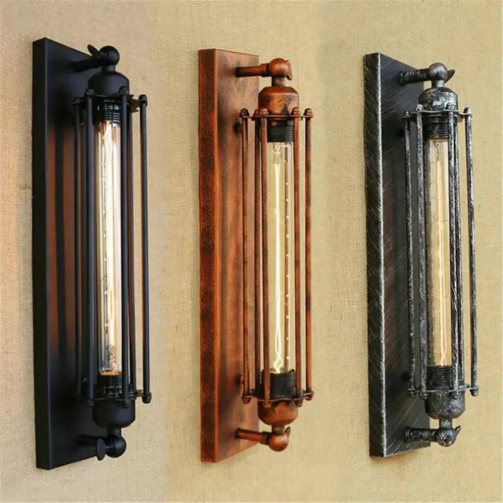 Vintage Wall Mounted LED Lamp – Timeless Design with Elegant Touch
