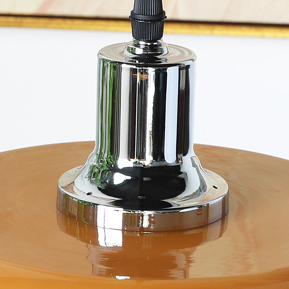 Bauhaus Coffee Glass Pendant Light – Modern Art Inspired Illumination