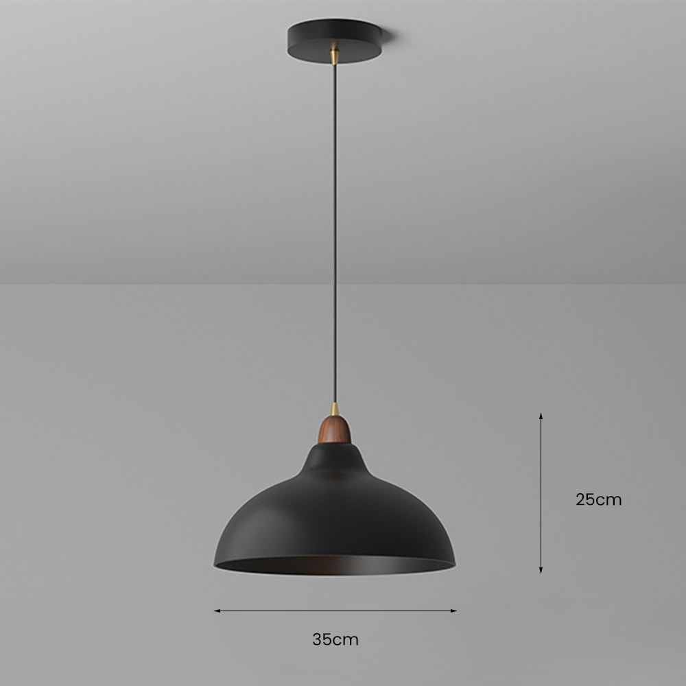 Scandinavian Wooden Pendant Light – Elegant Illumination for Kitchens