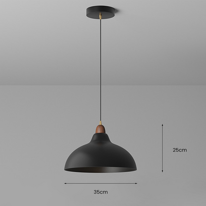 Scandinavian Wooden Pendant Light – Elegant Illumination for Kitchens