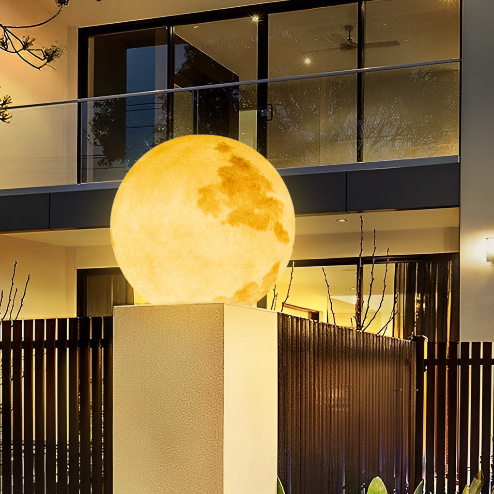 Modern Solar Post Light – Elegant Outdoor Lamp for Garden Illumination
