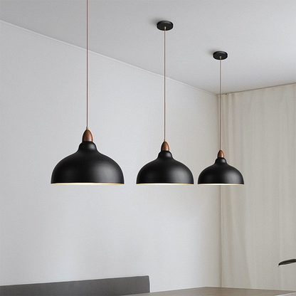 Scandinavian Wooden Pendant Light – Elegant Illumination for Kitchens