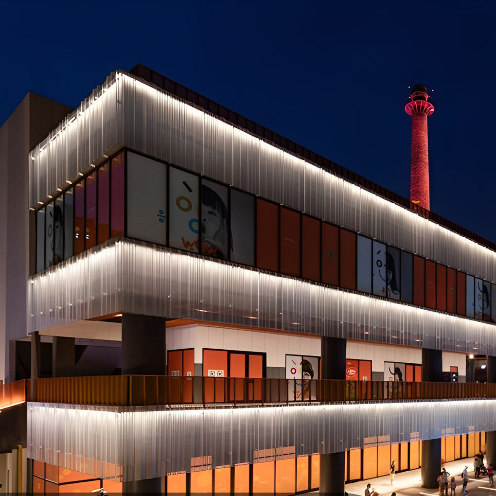 Modern Industrial LED Wall Washer – Elegant Landscape Lighting Solution