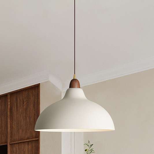 Scandinavian Wooden Pendant Light – Elegant Illumination for Kitchens
