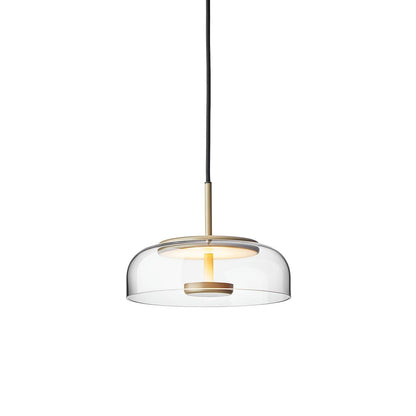 Modern Brass and Glass Pendant Light – Elegant Illumination for Home
