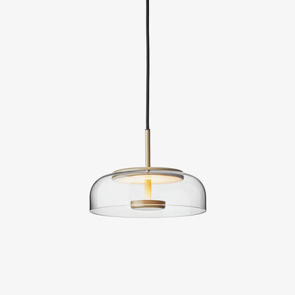 Modern Brass and Glass Pendant Light – Elegant Illumination for Home