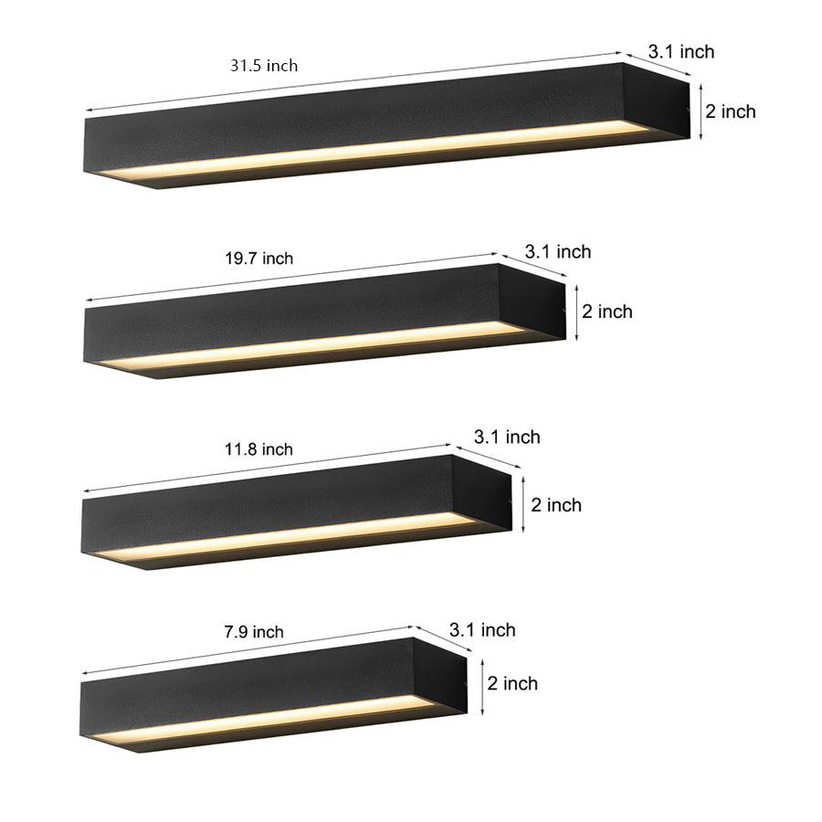 Modern Waterproof Outdoor Wall Light – Durable LED Exterior Sconce