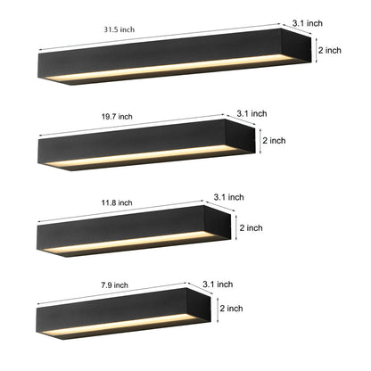Modern Waterproof Outdoor Wall Light – Durable LED Exterior Sconce