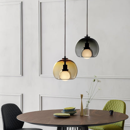 Minimalist Metal Pendant Light – Soft Illumination for Modern Spaces