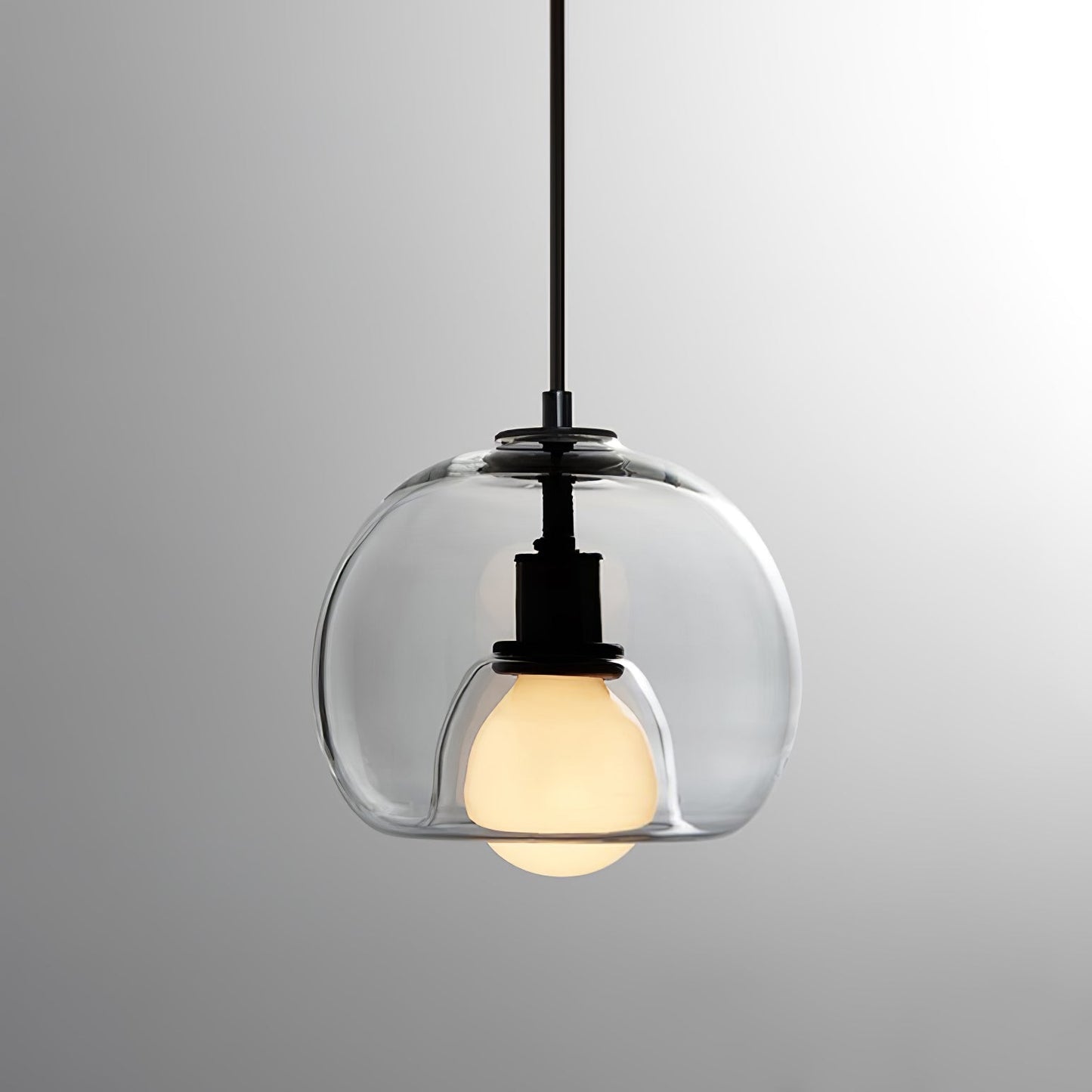 Minimalist Metal Pendant Light – Soft Illumination for Modern Spaces
