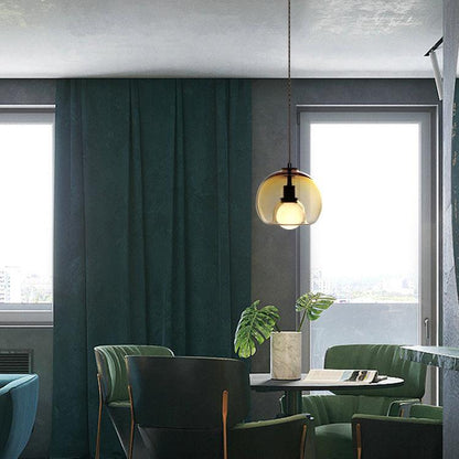 Minimalist Metal Pendant Light – Soft Illumination for Modern Spaces