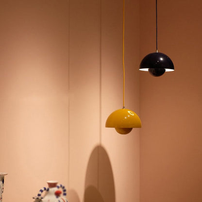 ArcoLux Half-Circle Modern Chandelier – Colorful Scandinavian Light