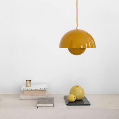 ArcoLux Half-Circle Modern Chandelier – Colorful Scandinavian Light