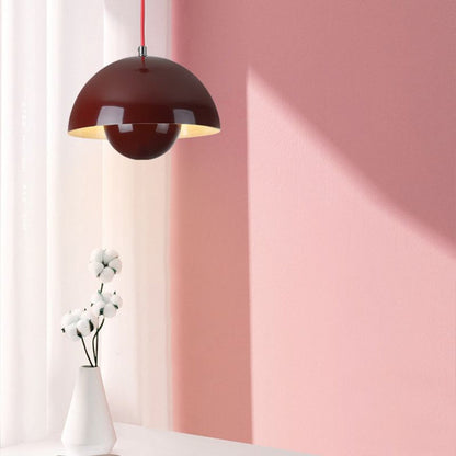 ArcoLux Half-Circle Modern Chandelier – Colorful Scandinavian Light