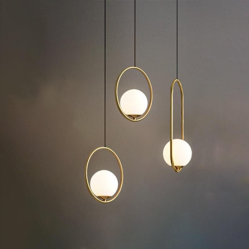 Modern Glass Pendant Light – Elegant Illumination for Dining Spaces
