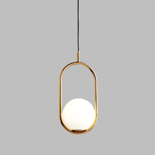 Modern Glass Pendant Light – Elegant Illumination for Dining Spaces