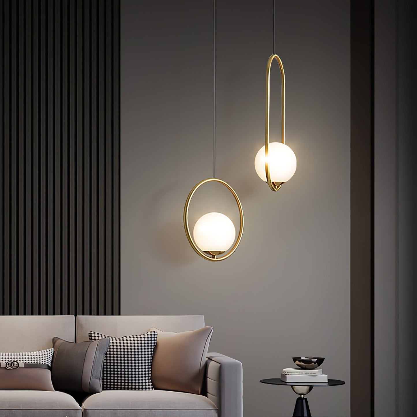 Modern Metal and Glass Pendant Light – Elegant Illumination for Contemporary Spaces