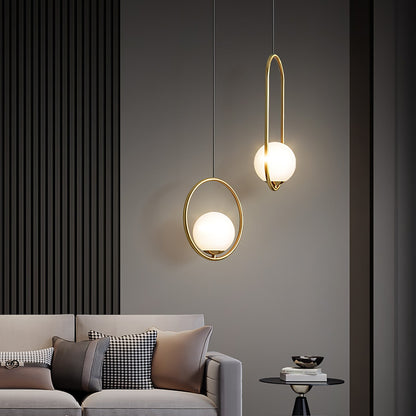 Modern Metal and Glass Pendant Light – Elegant Illumination for Contemporary Spaces