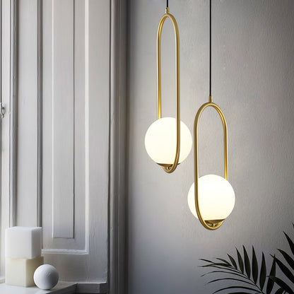 Modern Metal and Glass Pendant Light – Elegant Illumination for Contemporary Spaces