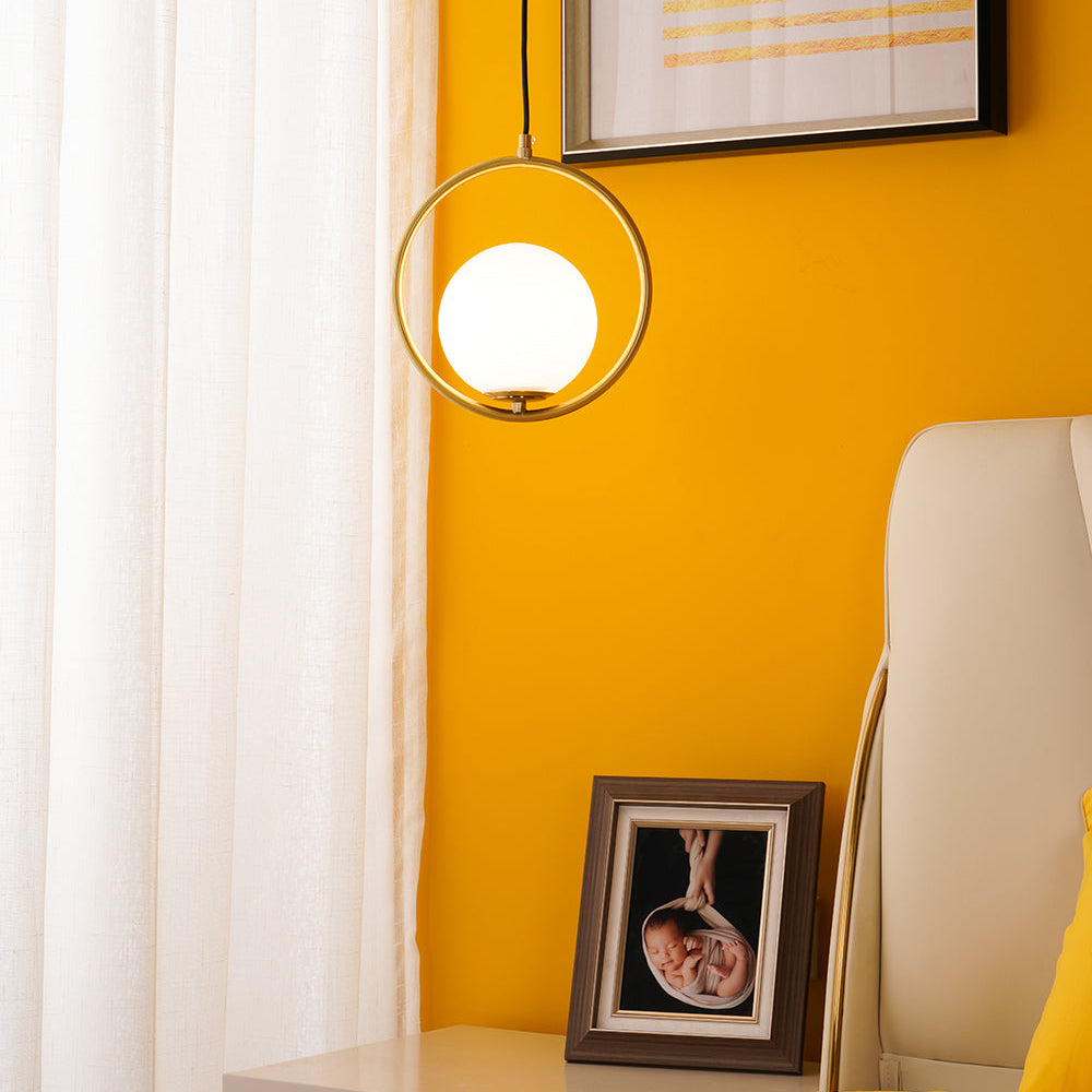 Modern Metal and Glass Pendant Light – Elegant Illumination for Contemporary Spaces