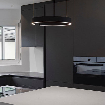 Modern Round LED Pendant Light – Elegant Illumination for Home