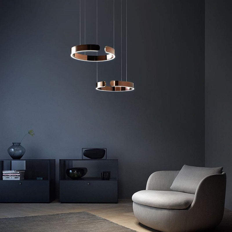 Modern Round LED Pendant Light – Elegant Illumination for Home