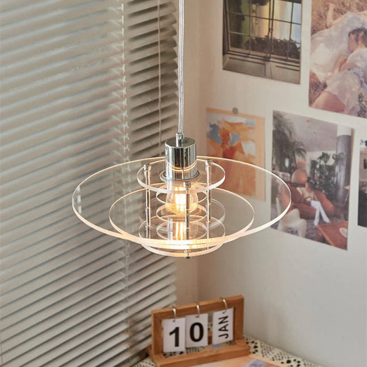Modern UFO Shaped Pendant Light – Unique Vintage Illumination