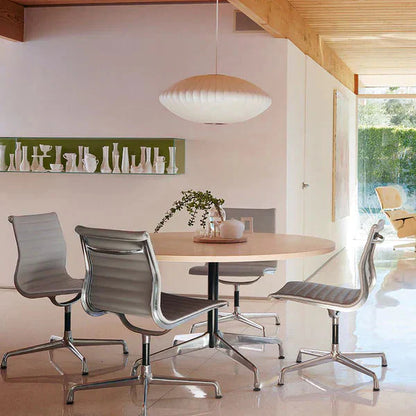 Nordic Wooden Pendant Light – Minimalist Illumination for Modern Spaces