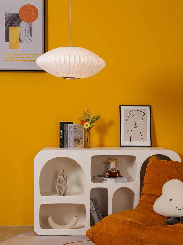 Nordic Wooden Pendant Light – Minimalist Illumination for Modern Spaces