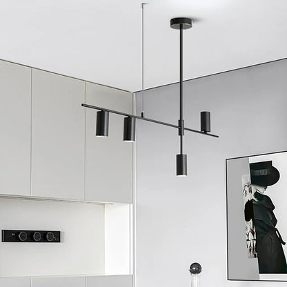 Modern Minimalist Long Linear Pendant Light – Elegant Illumination for Stylish Interiors
