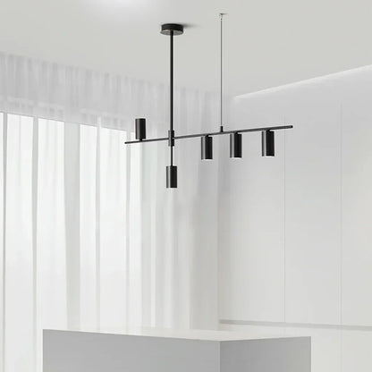 Modern Minimalist Long Linear Pendant Light – Elegant Illumination for Stylish Interiors