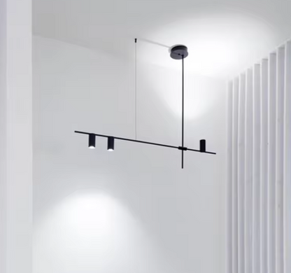 Modern Minimalist Long Linear Pendant Light – Elegant Illumination for Stylish Interiors