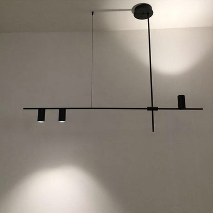 Modern Minimalist Long Linear Pendant Light – Elegant Illumination for Stylish Interiors